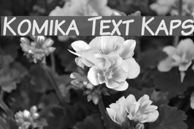 Komika Text Kaps examples