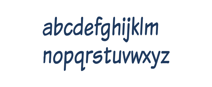 Komika Text Tight Lowercase