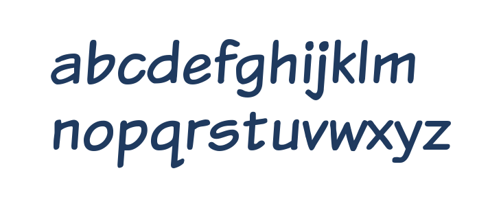 Komika Text Lowercase