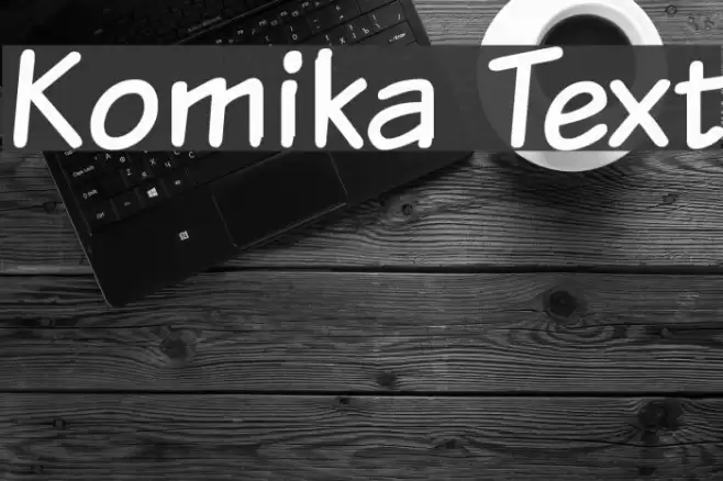 Komika Text examples