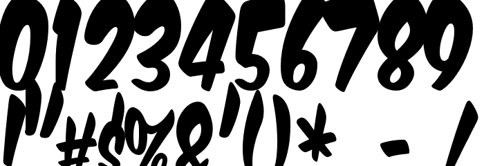 Komika Title - Boogie Font OTHER CHARS