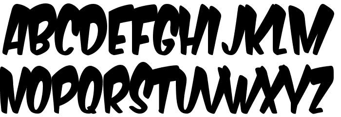 Komika Title - Boogie Font LOWERCASE