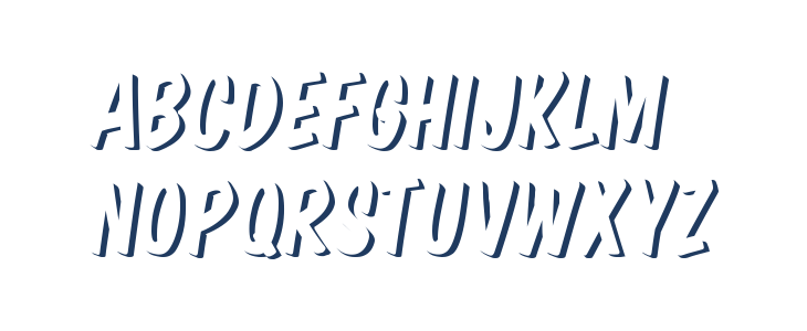 Komika Title - Emboss Lowercase