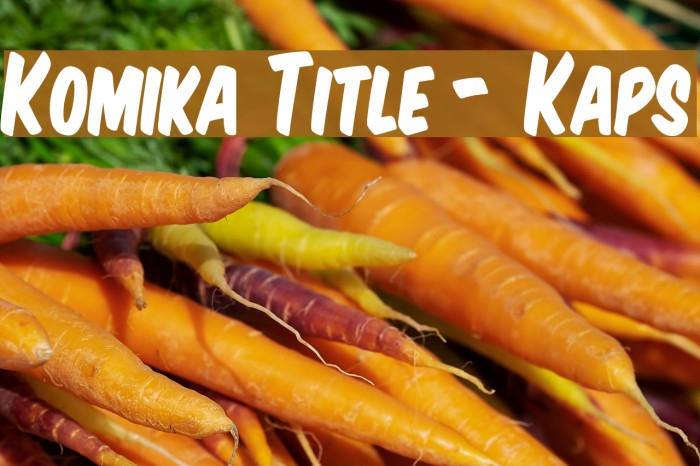 Komika Title - Kaps Example 2