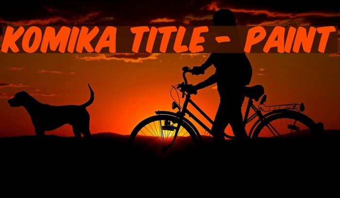Komika Title - Paint Example 3