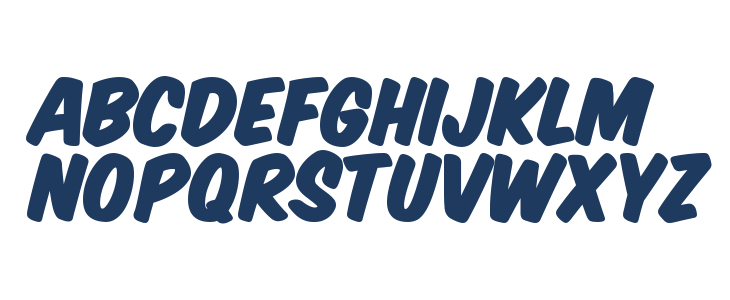 Komika Title - Paint Lowercase