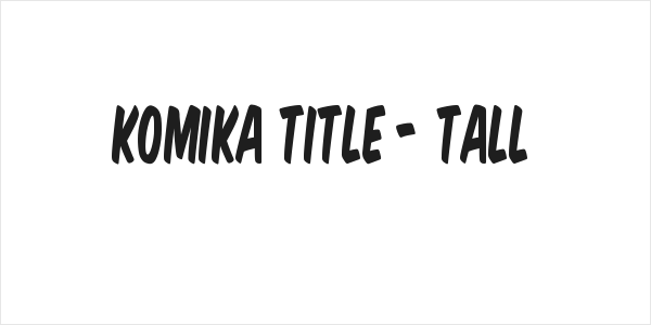 Komika Title - Tall Logo