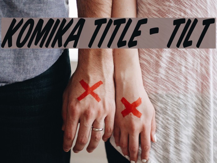 Komika Title - Tilt Example 2