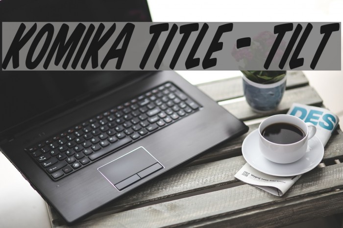 Komika Title - Tilt Example 3