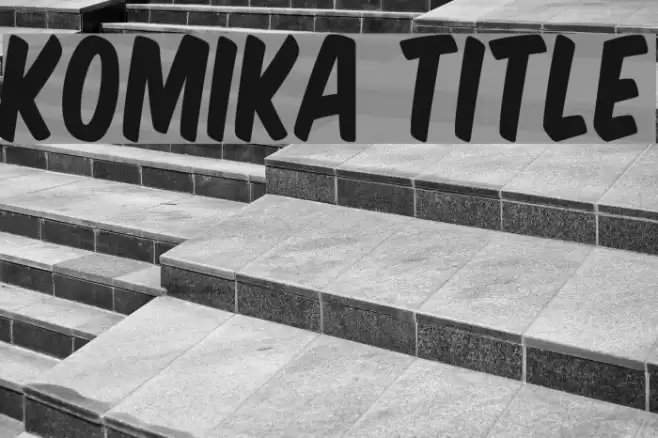 Komika Title Fuentes examples