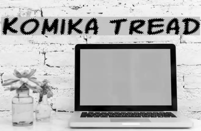 Komika Tread Font examples