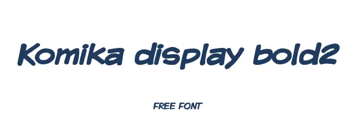 Komika display bold2 