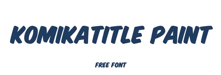 KomikaTitle Paint 