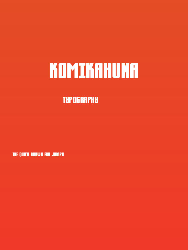 Komikahuna Poster