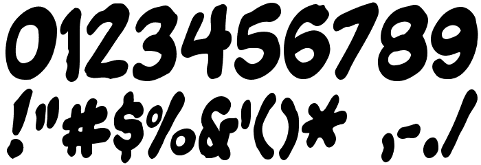 Komikandy Font OTHER CHARS