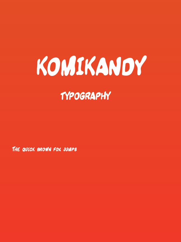 Komikandy Poster