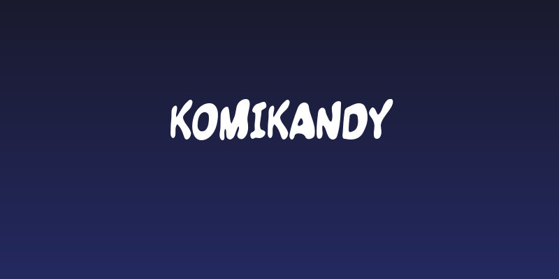 Komikandy Social Header