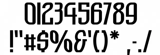 Komikazba Font OTHER CHARS