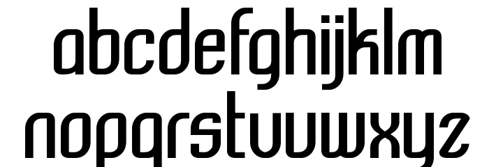 Komikazba Font LOWERCASE