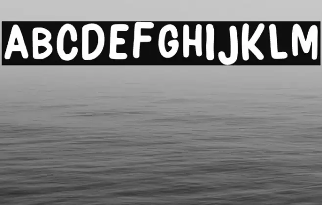 Komikaze Regular Font examples
