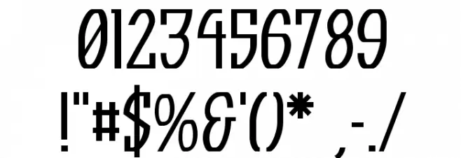 Komikaze Font OTHER CHARS