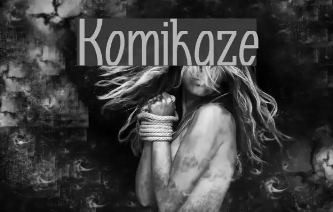 Komikaze Font examples