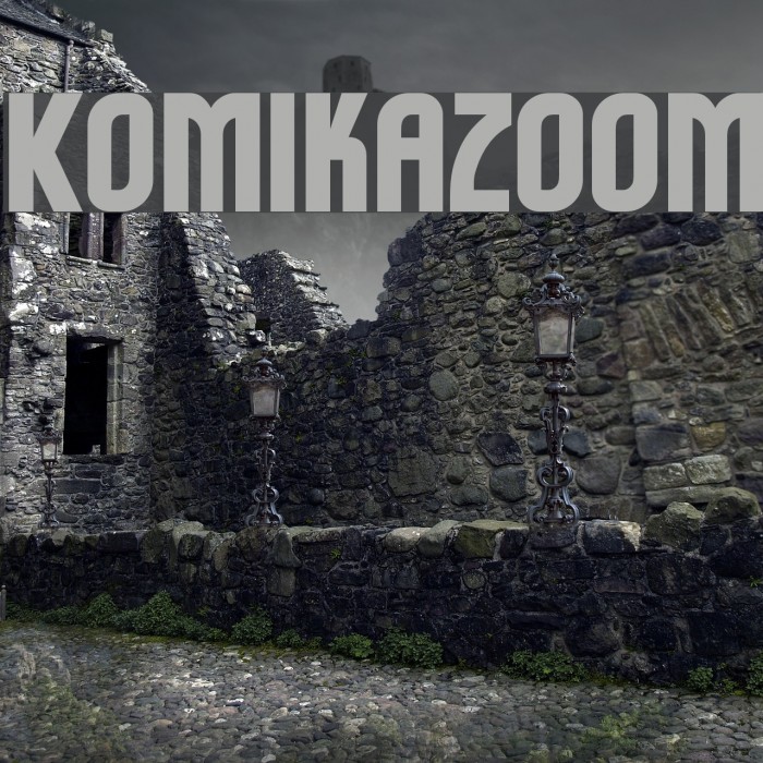 Komikazoom Font examples
