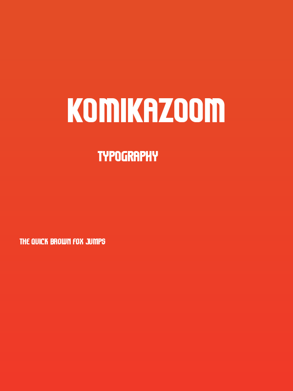 Komikazoom Poster