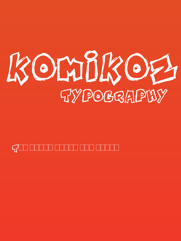 Komikoz Poster
