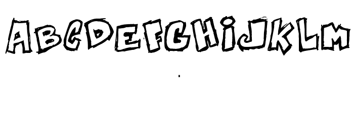 Komikoz Font LOWERCASE