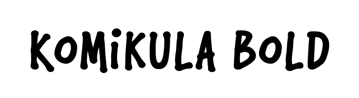 Komikula Bold  नि: शुल्क फ़ॉन्ट्स डाउनलोड