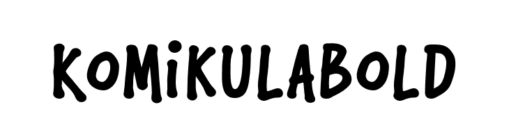 Komikula Bold 字体