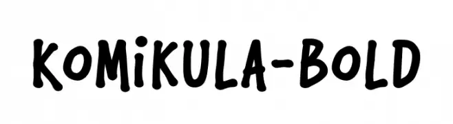 Komikula-Bold  baixar fontes gratis
