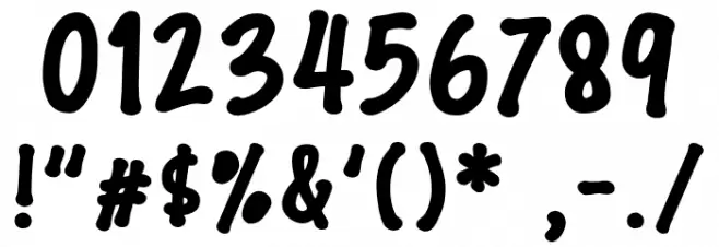 Komikula-Bold Fuentes OTROS CHARS