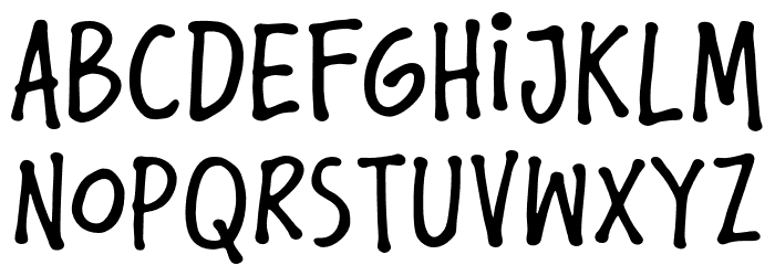 Komikula Font Litere mici