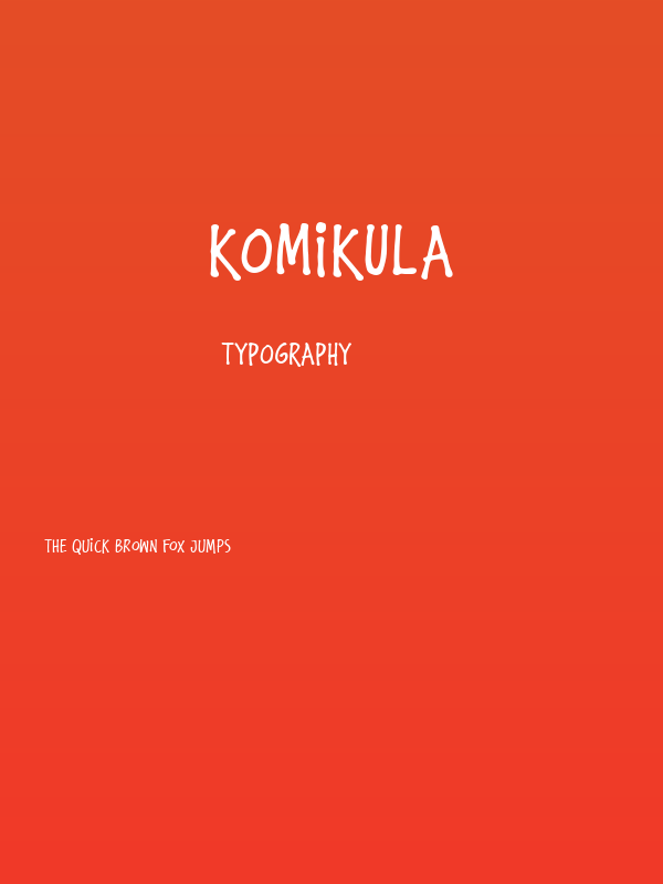 Komikula Poster