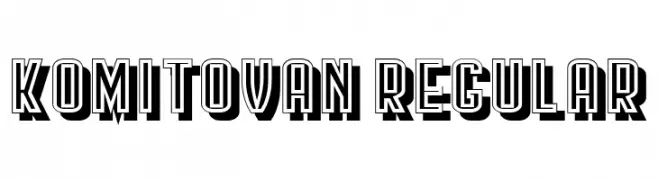 Komitovan Regular  免费字体下载