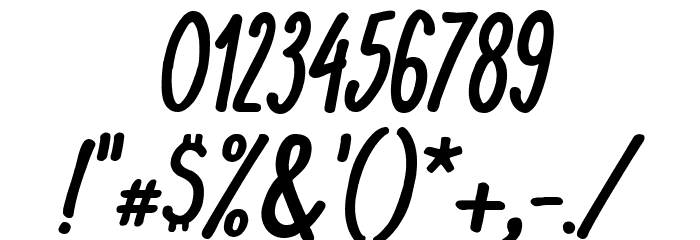 KomixCon Bold Italic Polices AUTRES CHARS