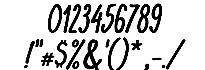 KomixCon Bold Italic Polices AUTRES CHARS