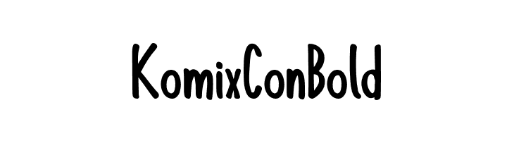 KomixCon Bold  Frei Schriftart Herunterladen
