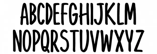 KomixCon Bold Schriftart Groß