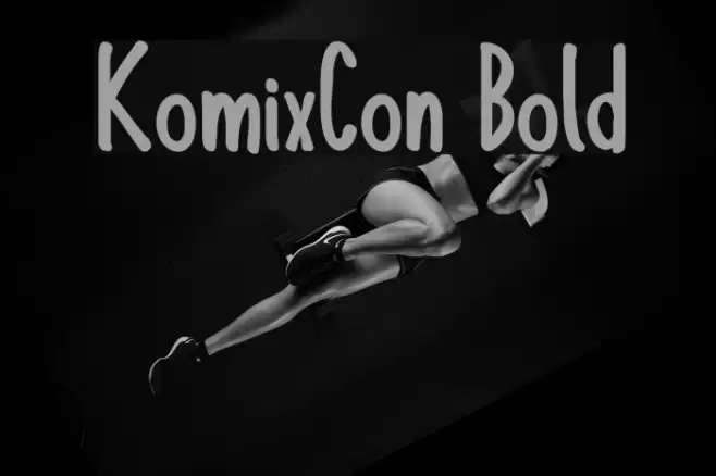 KomixCon Bold Polices examples