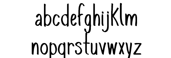 KomixCon Font LOWERCASE