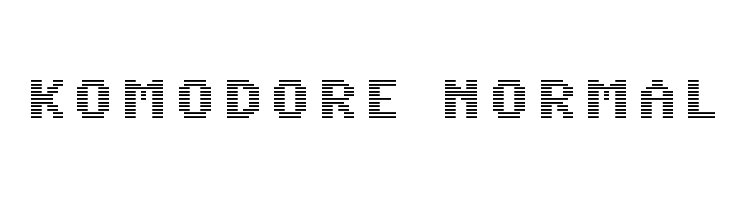 Komodore Normal Font