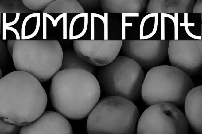 Komon Font examples