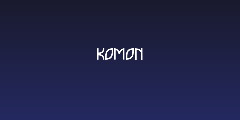 Komon Social Header