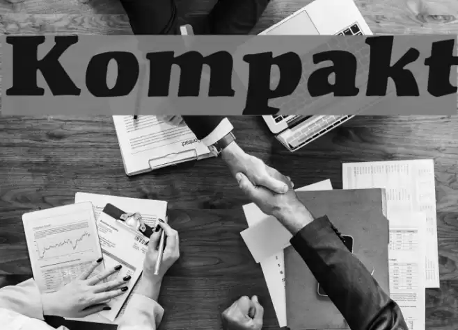 Kompakt Font examples