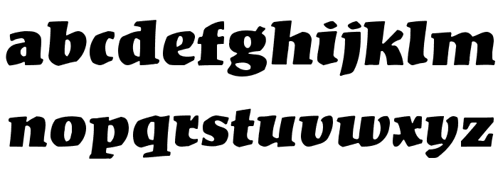 Kompakt Font LOWERCASE