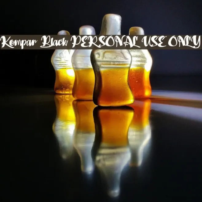 Kompar Black PERSONAL USE ONLY Example 2