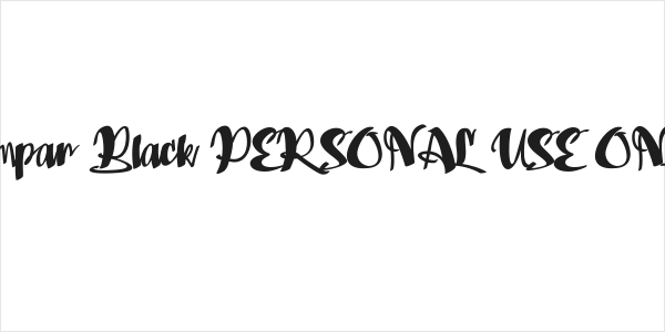 Kompar Black PERSONAL USE ONLY Logo